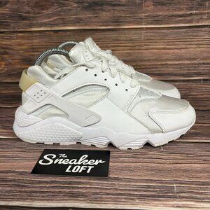 Nike Air Huarache Run Women's White Athletic Running Shoes Size 9